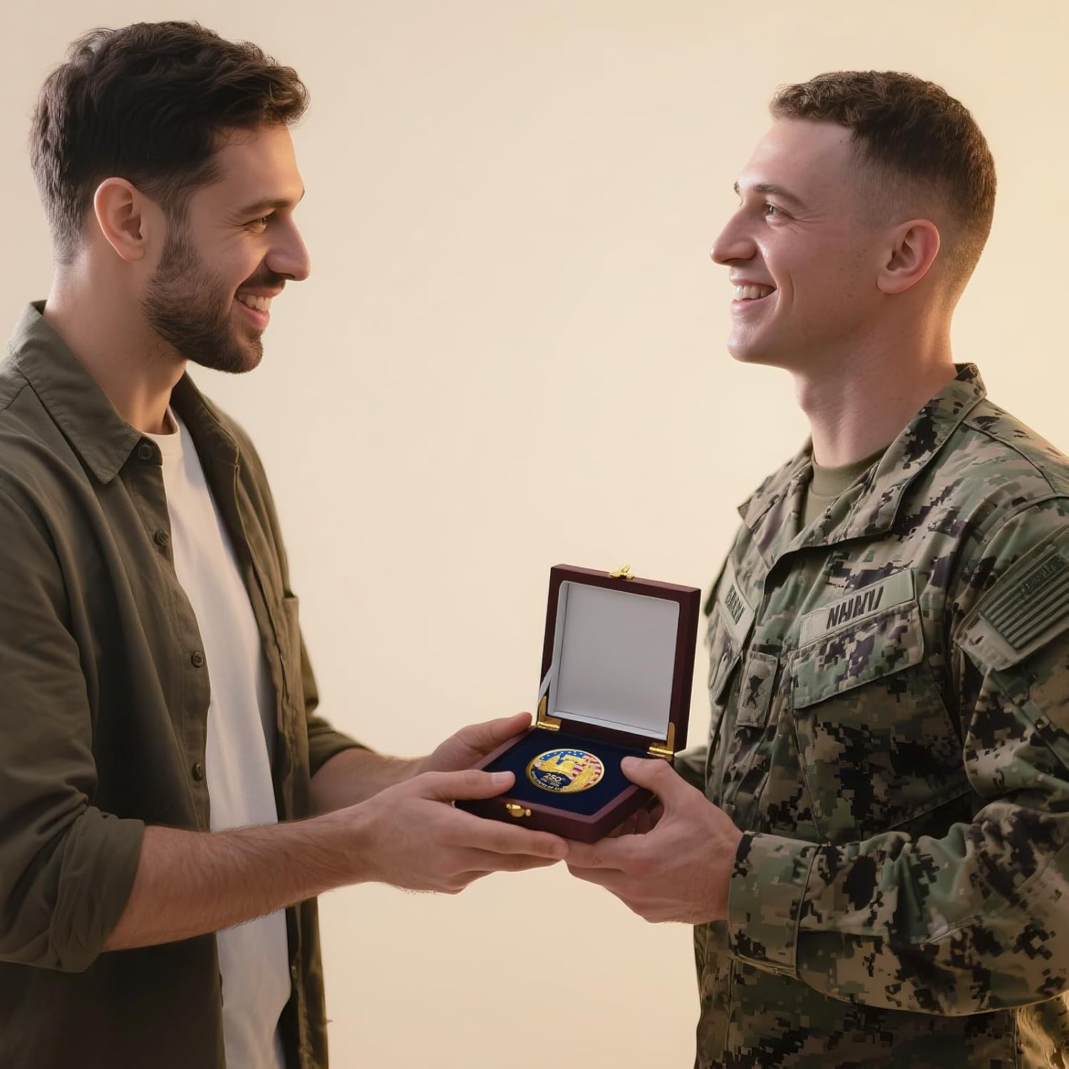 250th Anniversary Commemorative Coins - Golden American Flag & Liberty Bell Design Collectible Coins, Durable Metal Anniversary Coins for Display, Collectors & Gift Idea, Patriotic Design (3PCS)