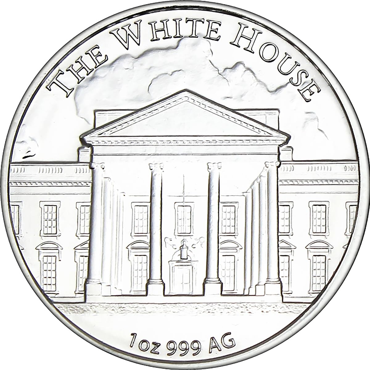 2025 President Trump 47th President 1oz .999 Silver Coin in Air Tite Holder Dollar Uncirculated