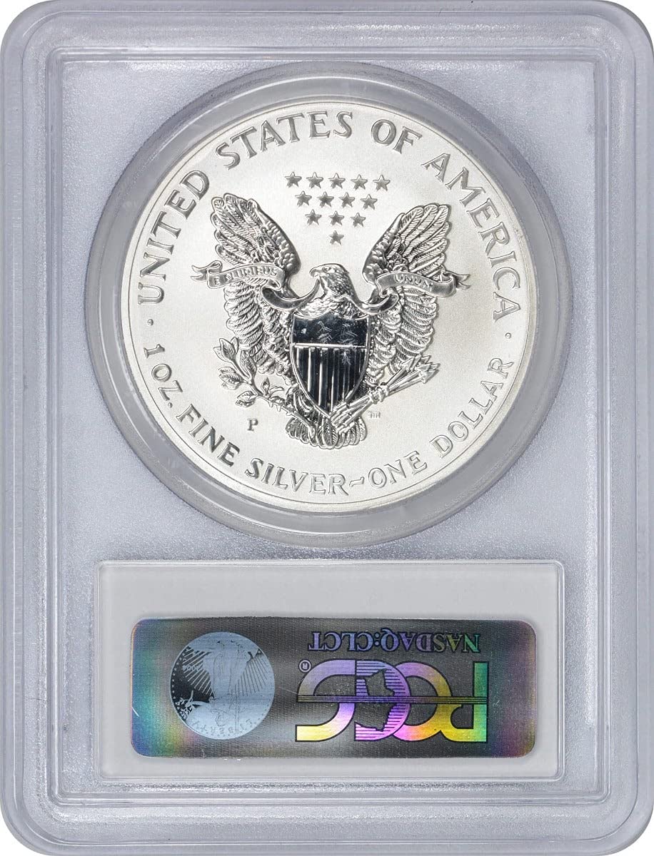 2006 P American Silver Eagle 20th Anniversary Dollar Reverse PR69 PCGS