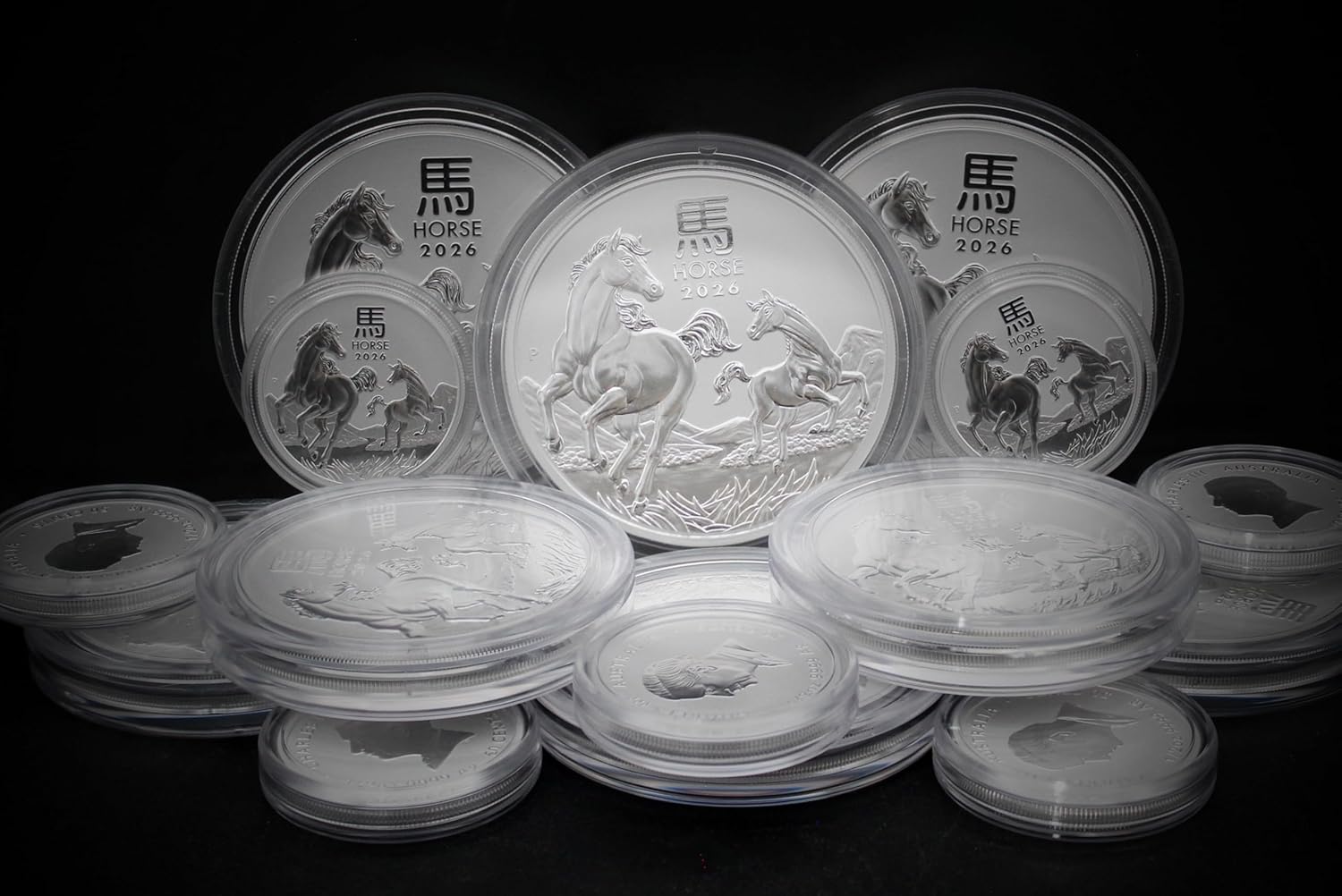 2026 P 5 oz Australian Silver Lunar Year of the Horse Coin Brilliant Uncirculated (in Capsule) with a Certificate of Authenticity $8 Seller BU